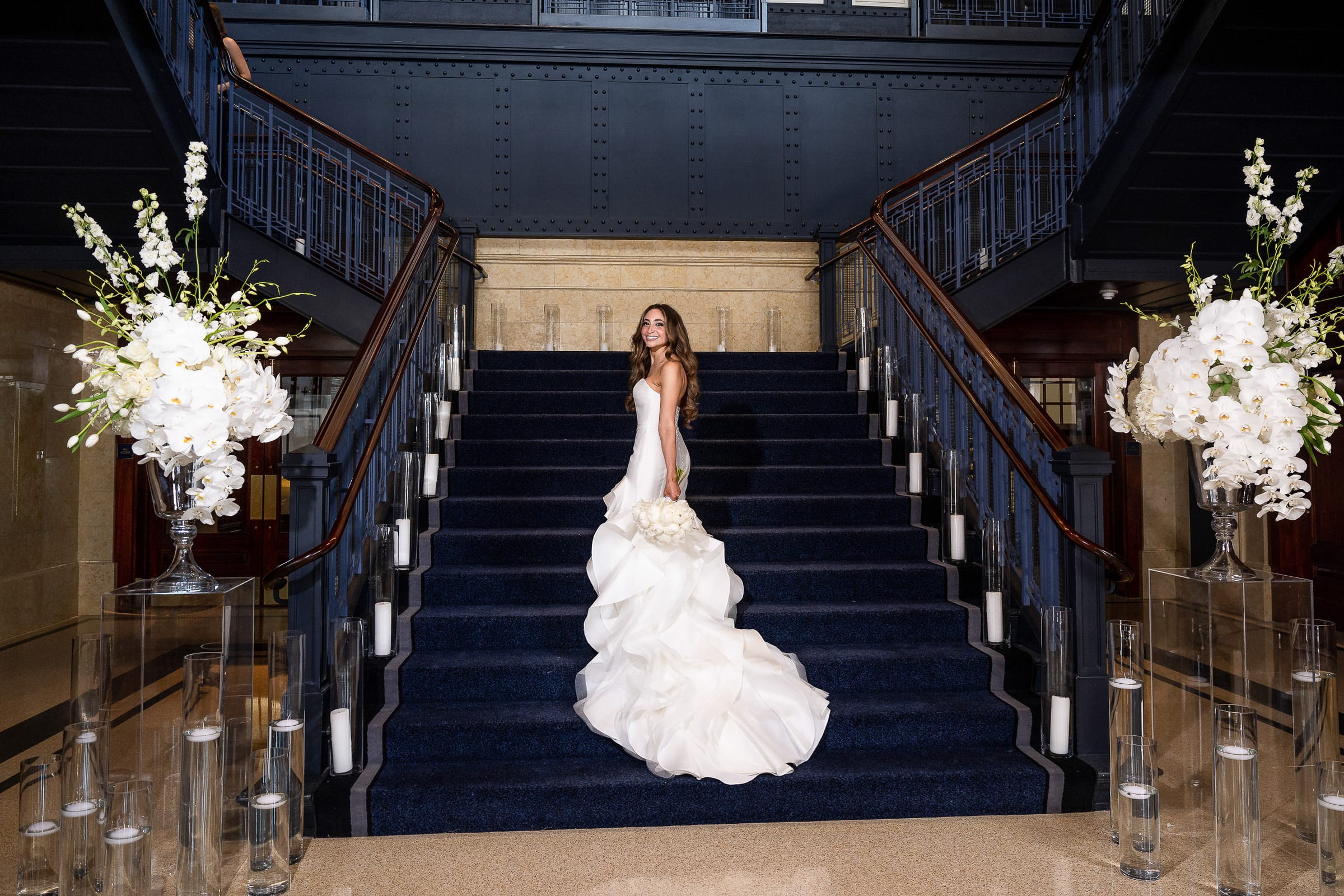 Ali & Matt at Casa Cipriani, New York — photograph 9