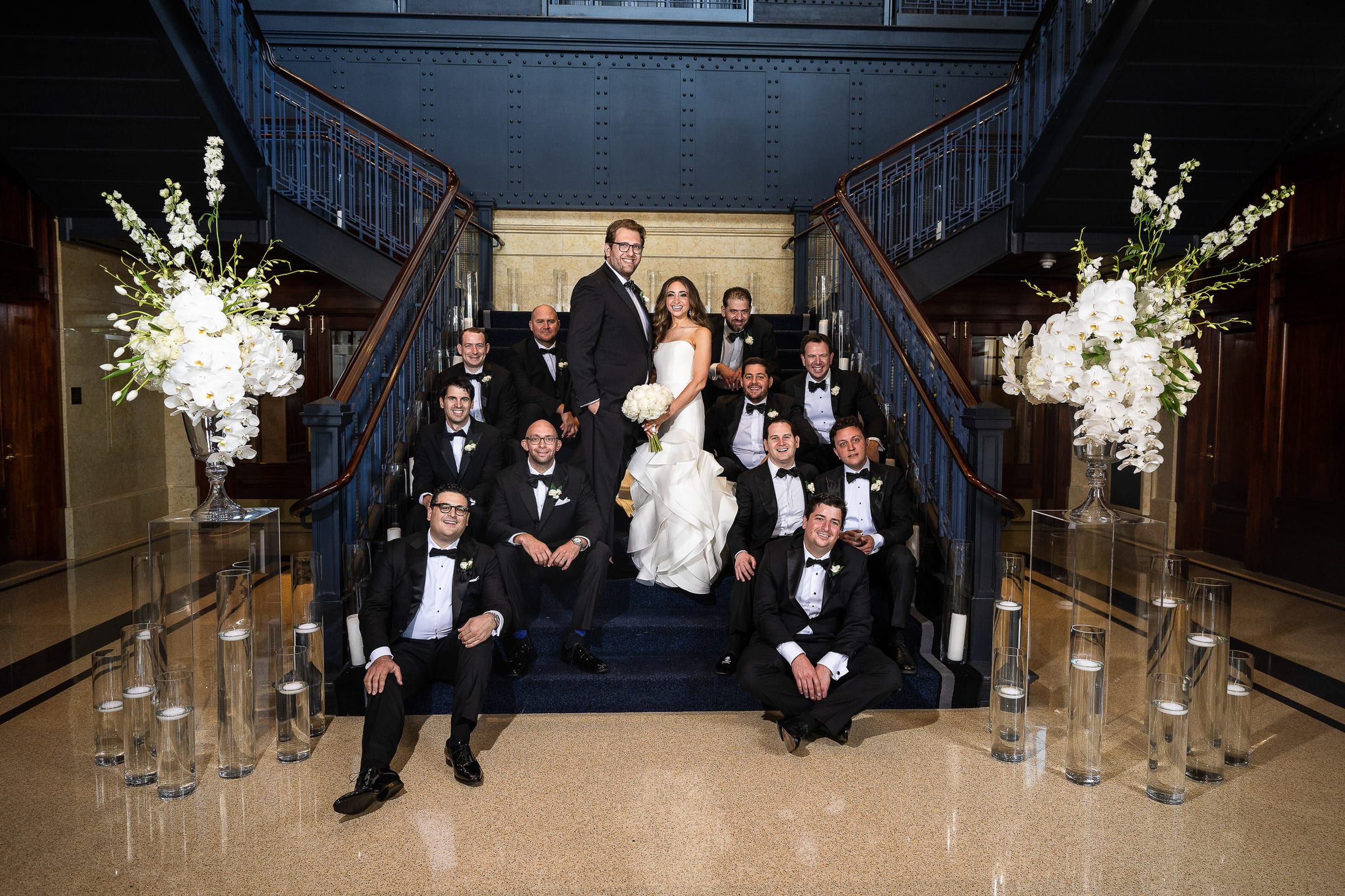 Ali & Matt at Casa Cipriani, New York — photograph 11