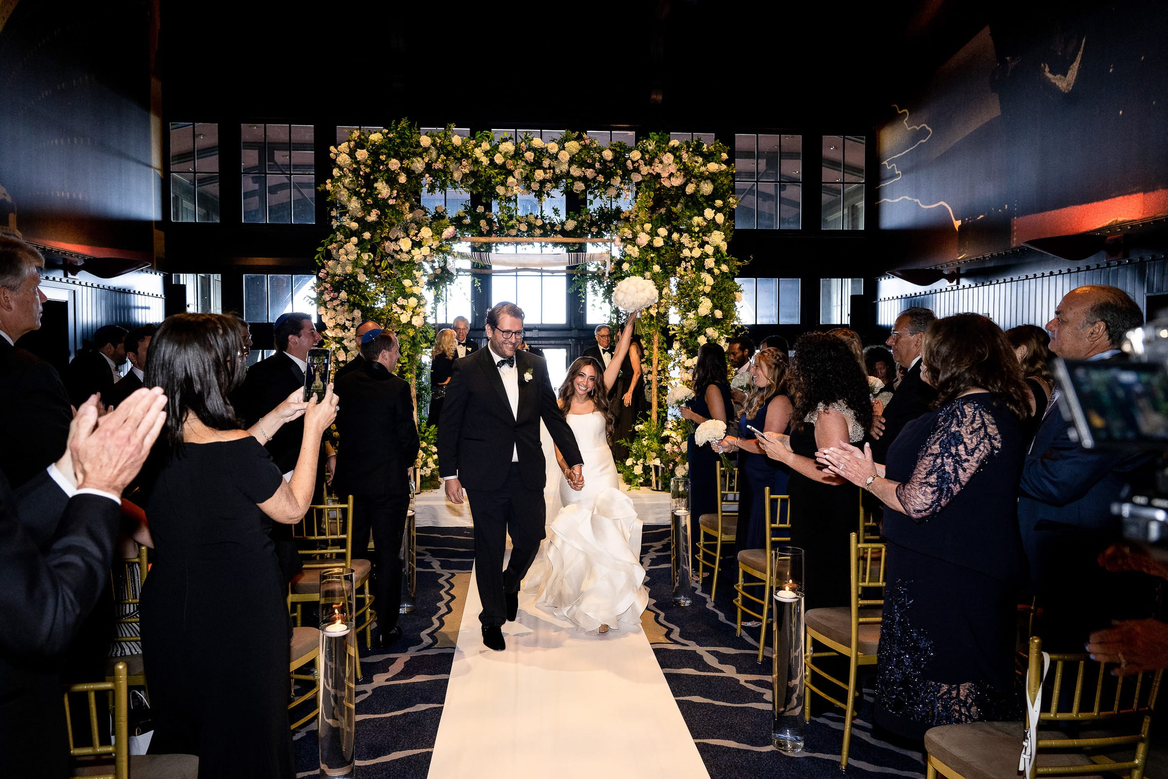 Ali & Matt at Casa Cipriani, New York — photograph 23