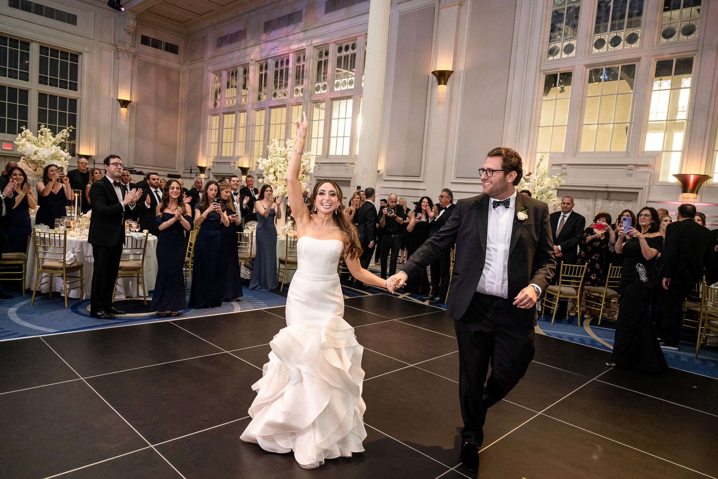 Ali & Matt at Casa Cipriani, New York — photograph 27