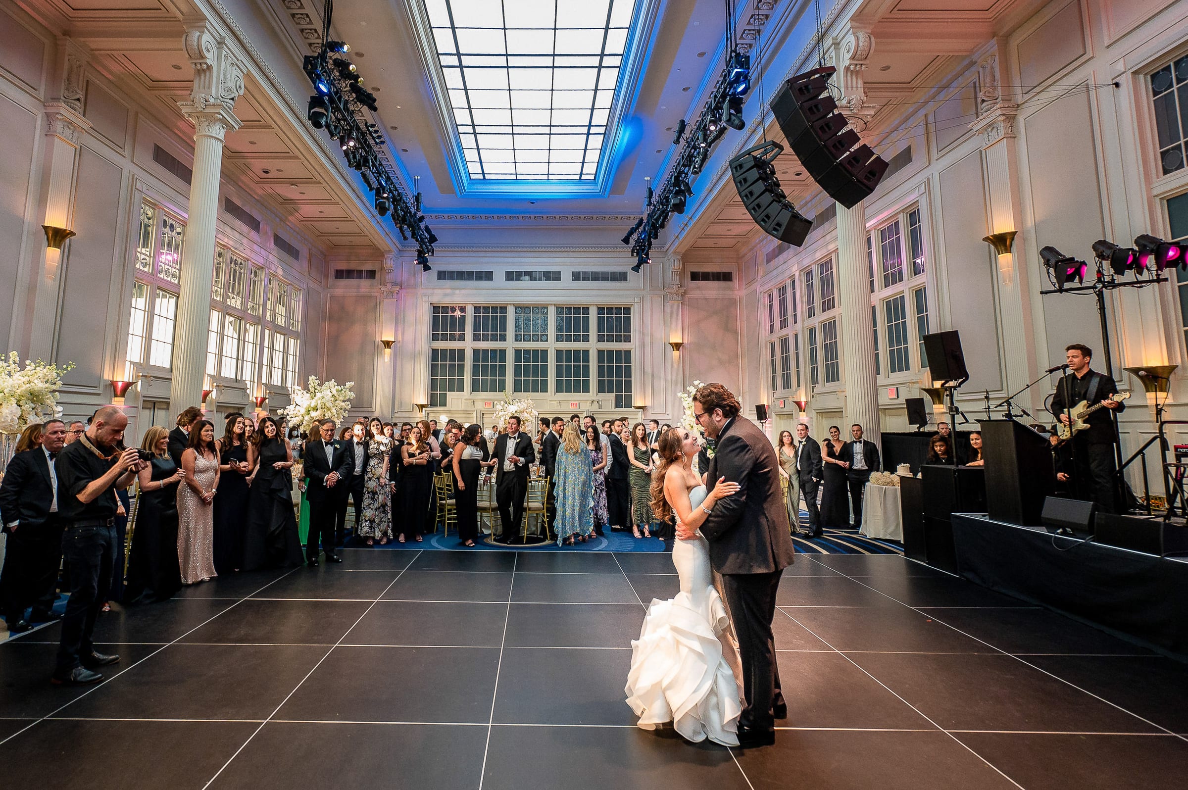 Ali & Matt at Casa Cipriani, New York — photograph 28