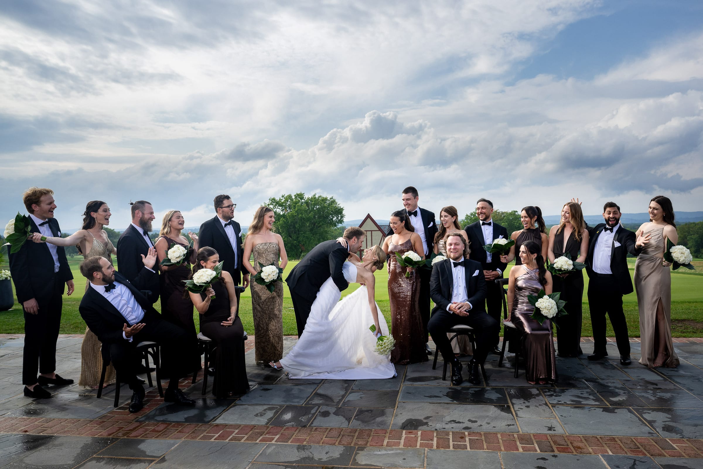 Kelly & Justin at Mountain Ridge Country Club, West Caldwell — photograph 18