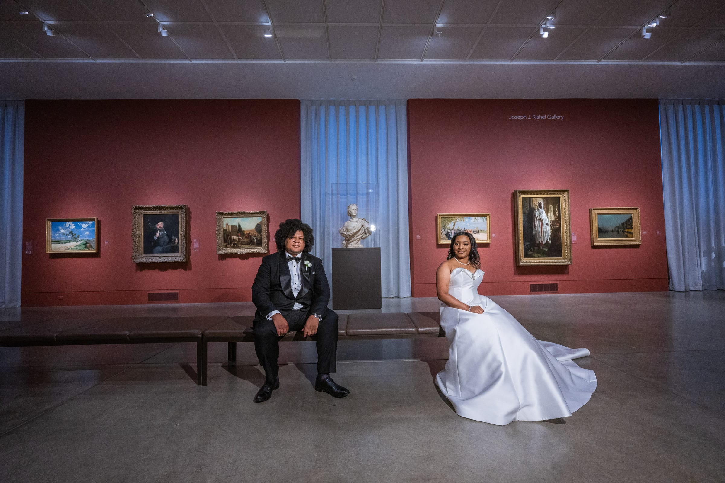 Lauren & Nassor at Philadelphia Museum of Art, Philadelphia — photograph 7