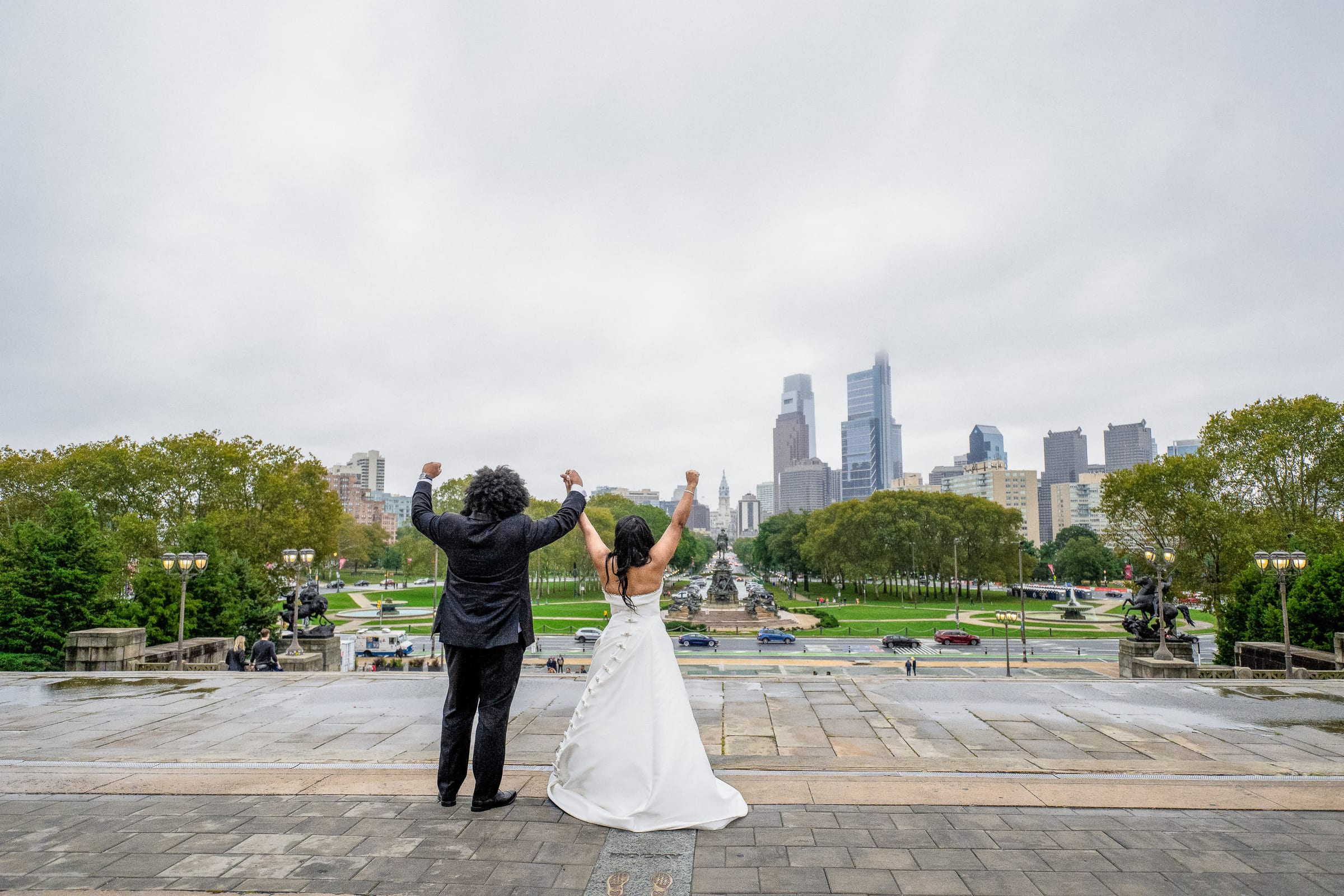 Lauren & Nassor at Philadelphia Museum of Art, Philadelphia — photograph 9