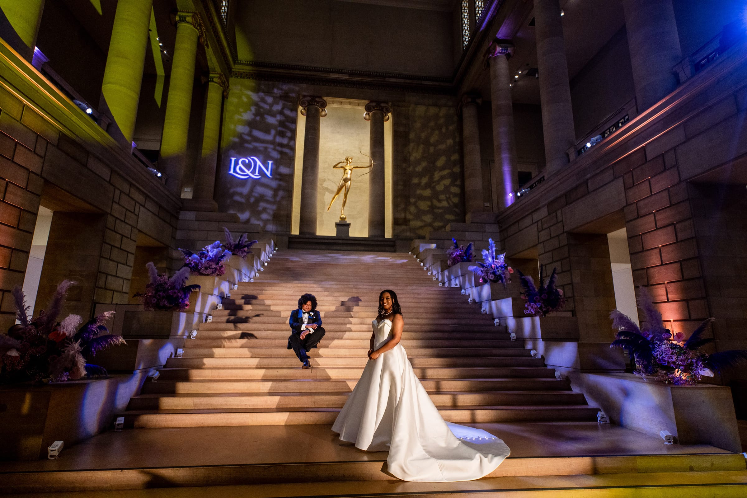 Lauren & Nassor at Philadelphia Museum of Art, Philadelphia — photograph 10