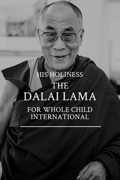 his holiness the dalai lama whole child international gala
